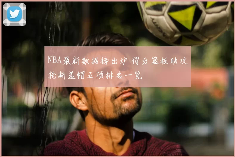 NBA最新数据榜出炉 得分篮板助攻抢断盖帽五项排名一览