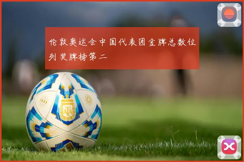 伦敦奥运会中国代表团金牌总数位列奖牌榜第二